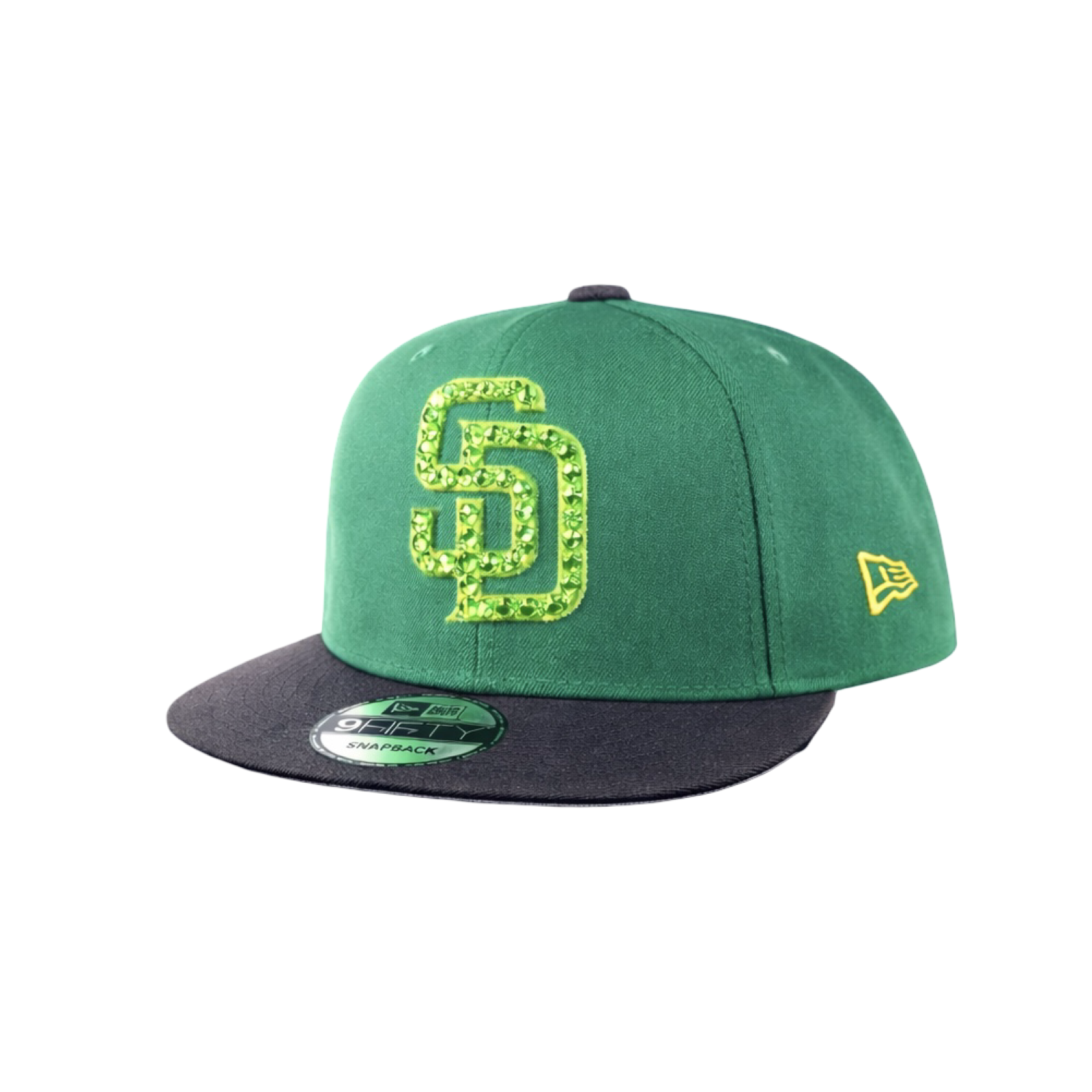Crownzone “Lightning Green” Sam Diego Padres Snapback