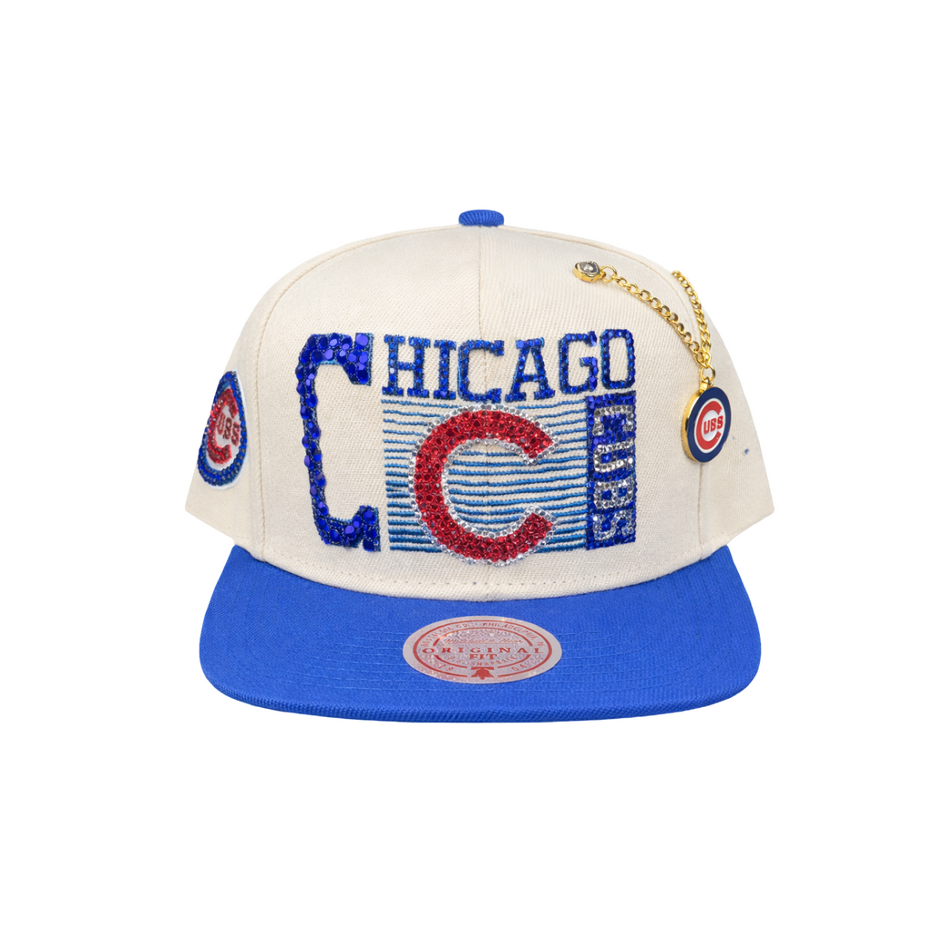 Crownzone “Iced Out Little Bears” Chicago Cubs Snapback