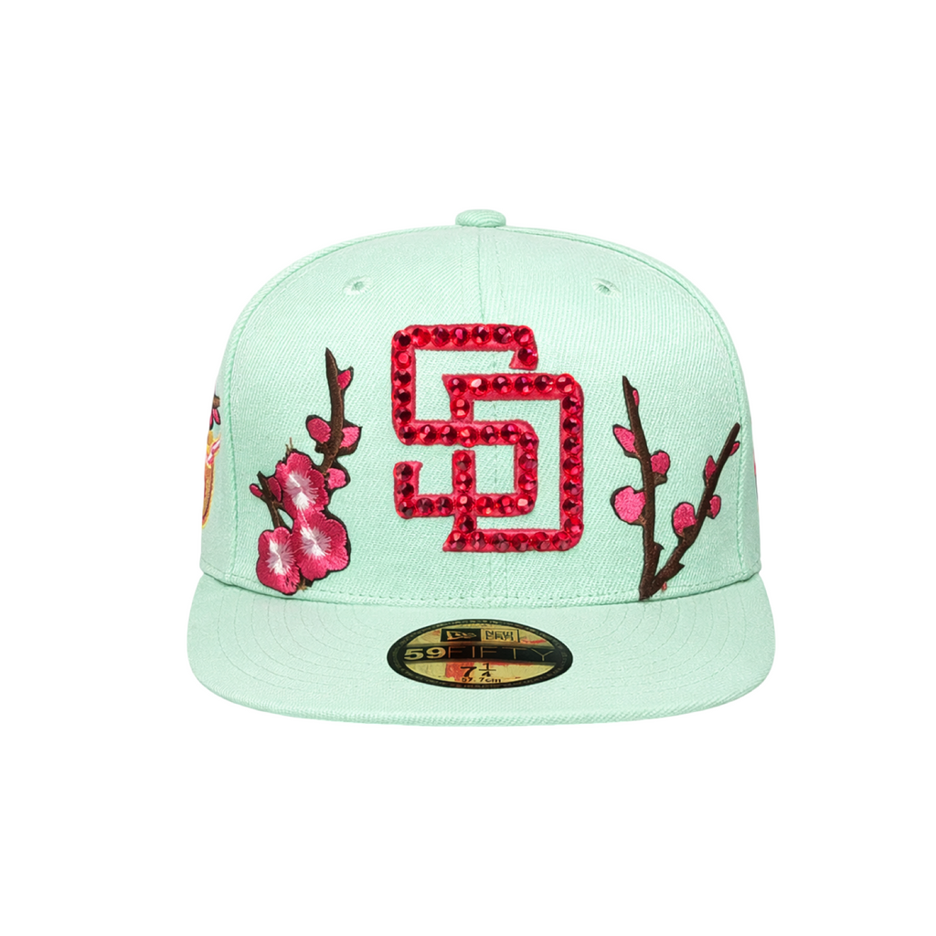 Crownzone “Blossom Series” San Diego Padres City Connect 7 1/4