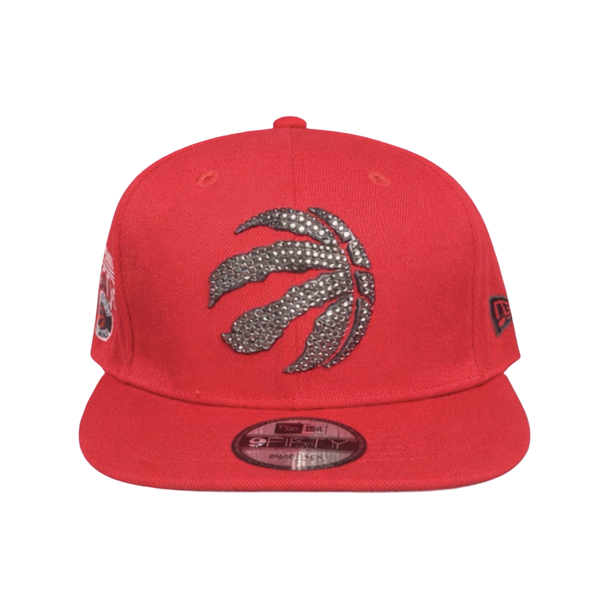 Crownzone “Red Ice Raptors” Toronto Raptors Snapback