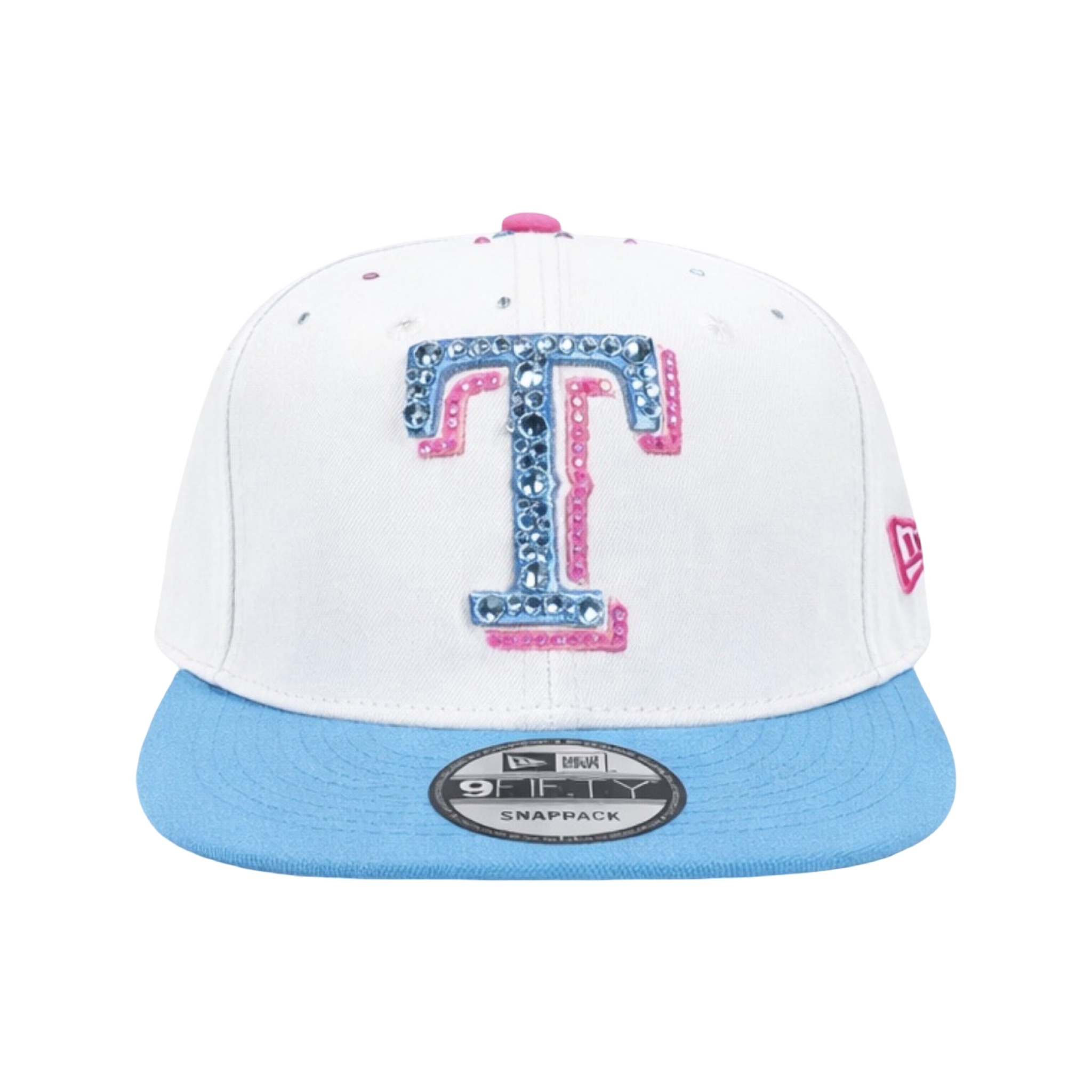 Crownzone “Cotton Candy” Texas Rangers Snapback