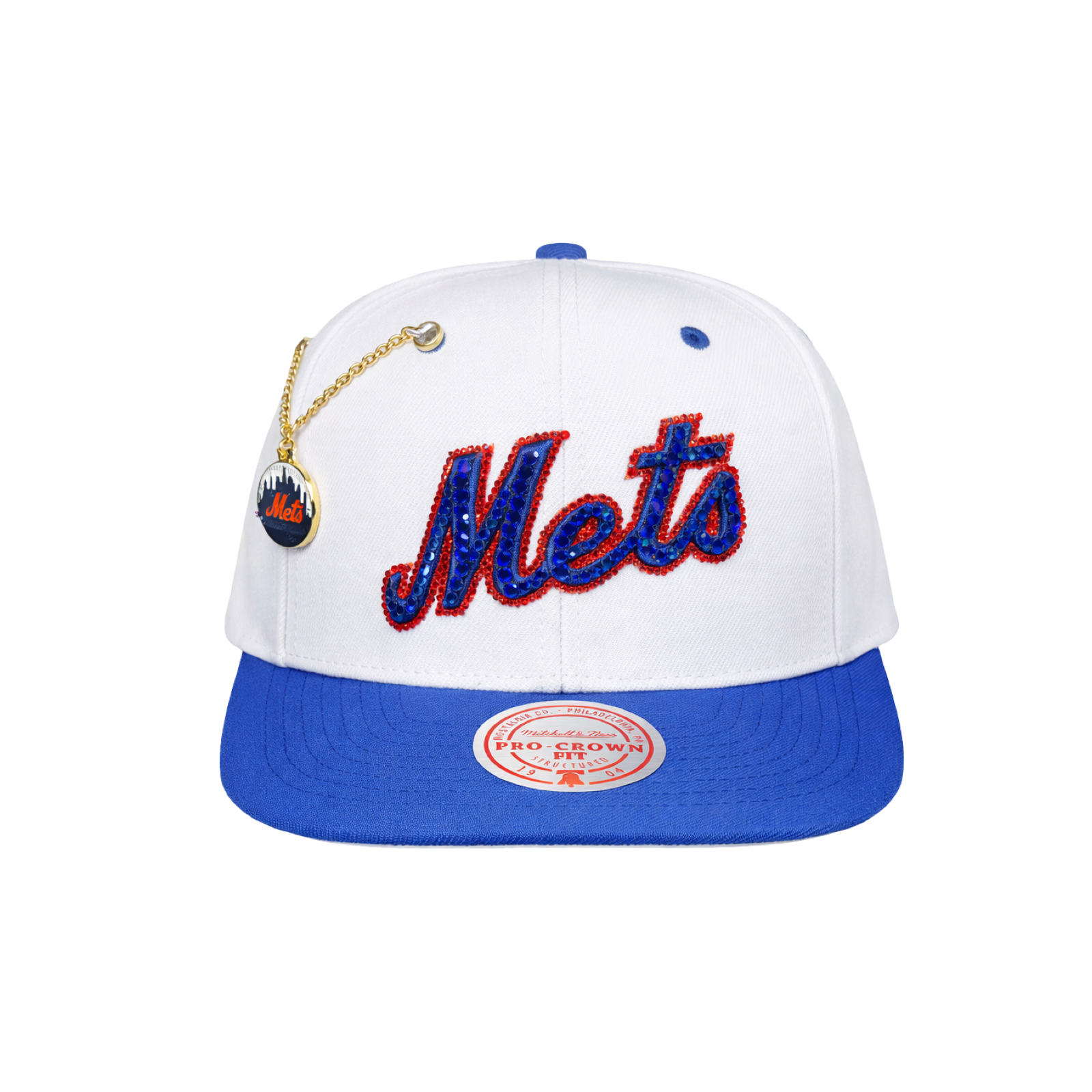Crownzone “Iced Citi Script” New York Mets Snapback