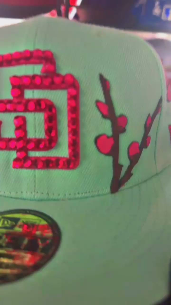 Crownzone “Blossom Series” San Diego Padres City Connect 7 1/4