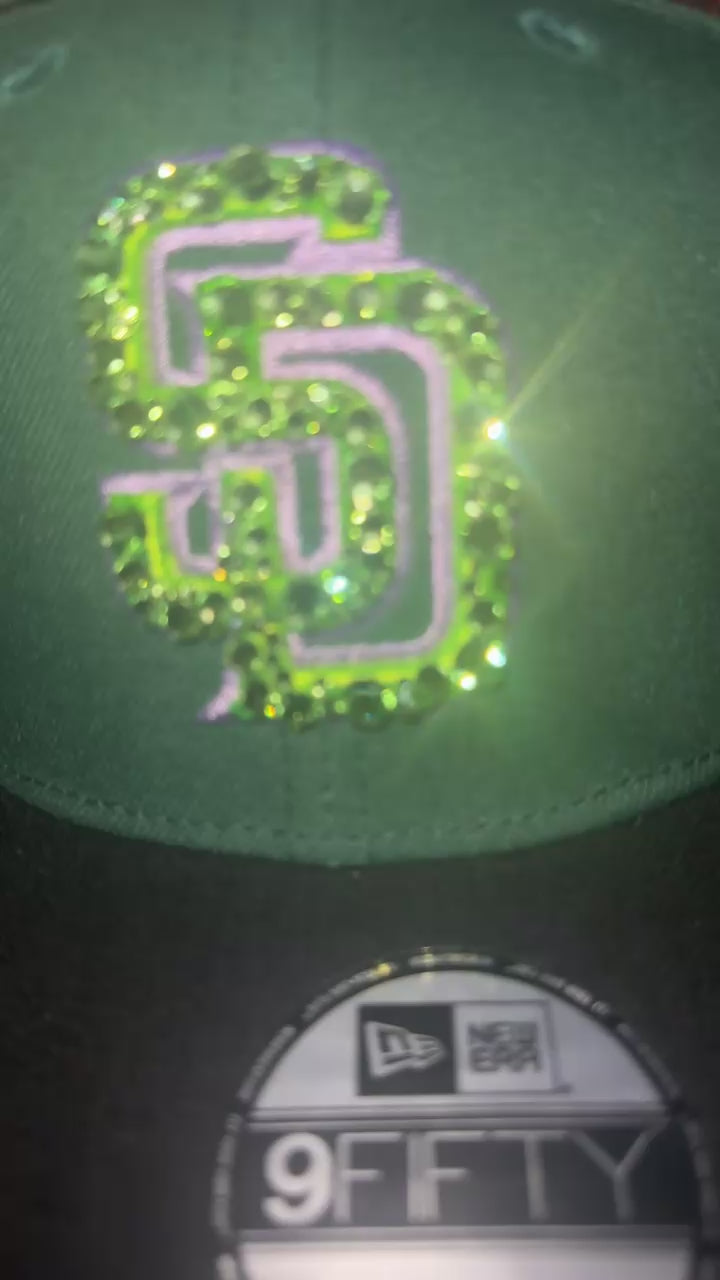 Crownzone “Lightning Green” Sam Diego Padres Snapback