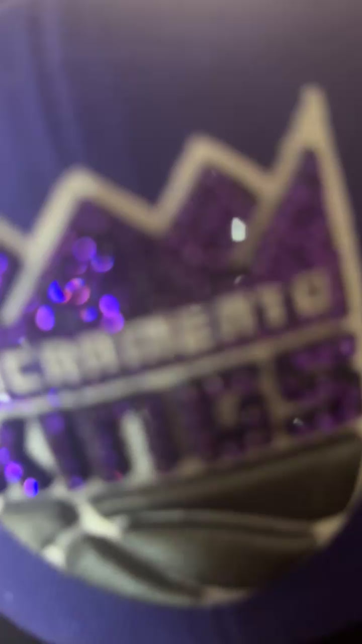 Crownzone “Iced Sac” Sacramento Kings Snapback