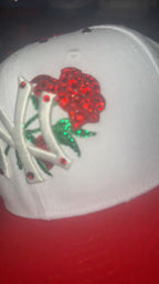 Crownzone “Rose Drip NY” New York Yankees 7 3/8