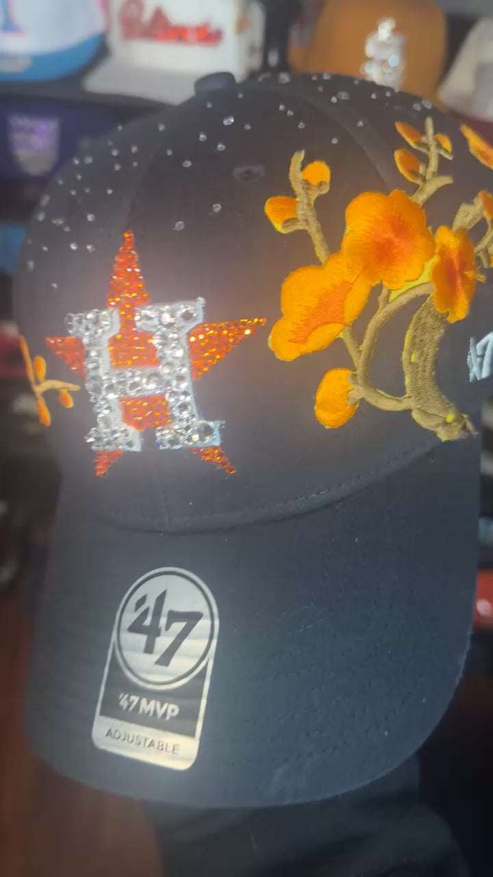 Crownzone “Blossom Series” Houston Astros Snapback