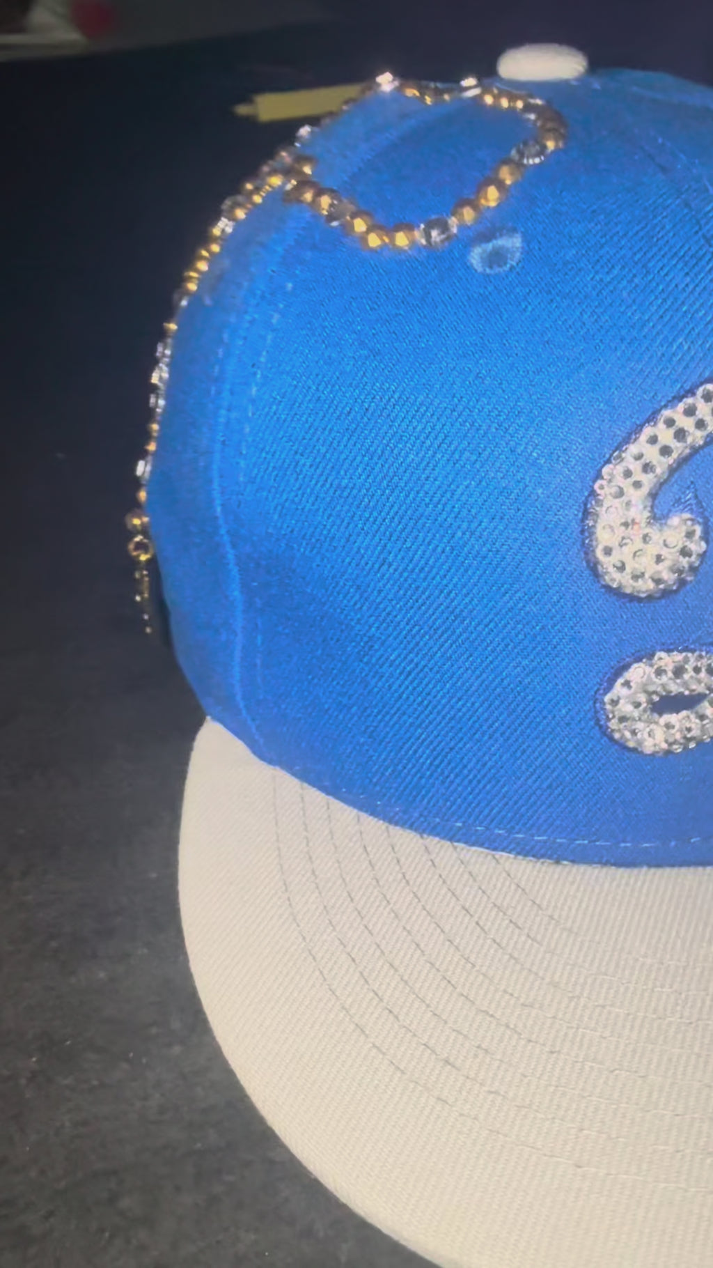 Crownzone “3D Rosary LA” Los Angeles Dodgers Snapback