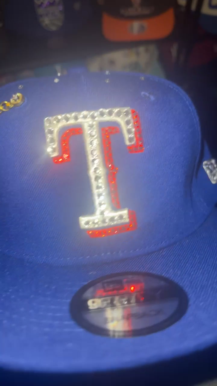 Crownzone “Seager Ice V” Texas Rangers Snapback